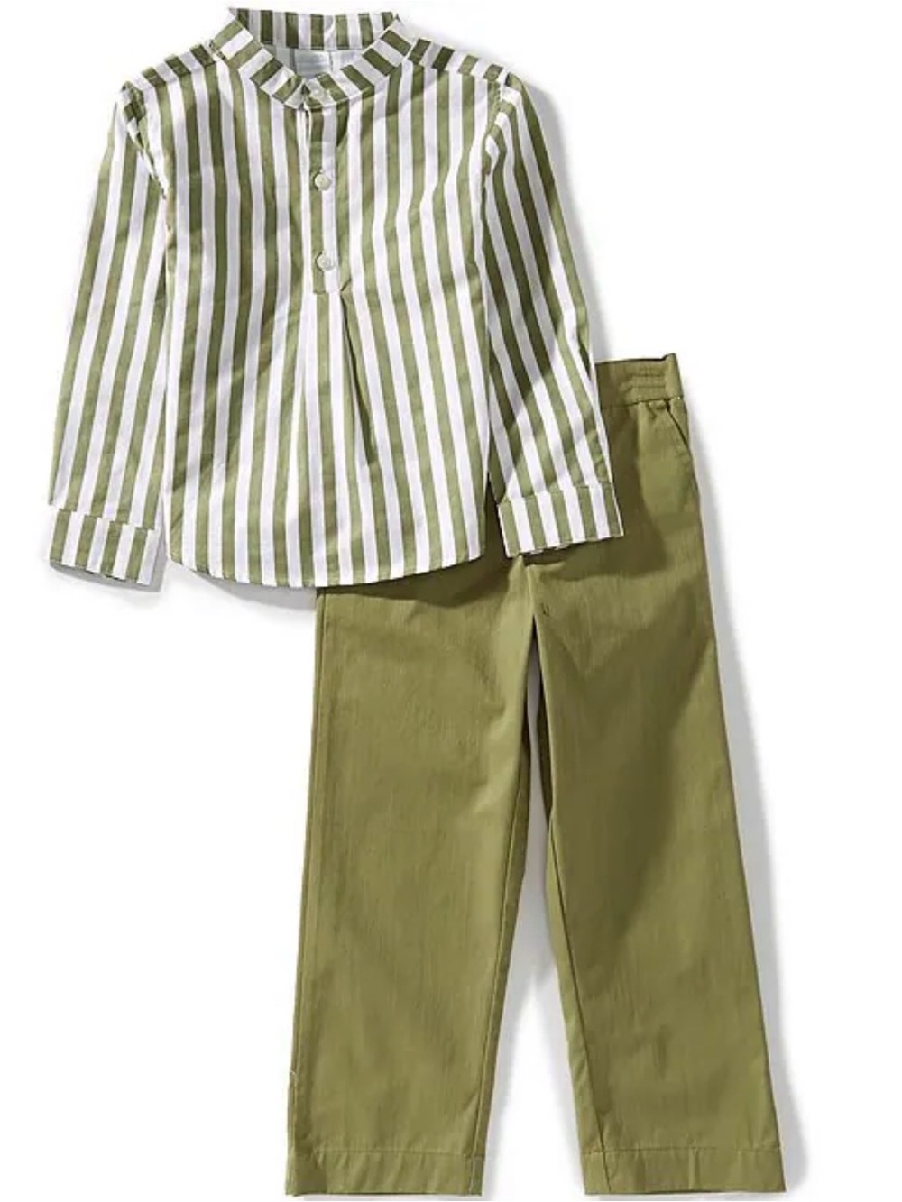 Edgehill Collection Boys Jack Stripe Long Sleeve Shirt & Pants Set NWT